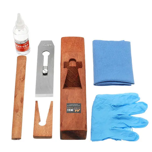 MYTEC MC01099 DIY Small Wooden Planing Push Planer - Carpenter Tool Set - Image 4