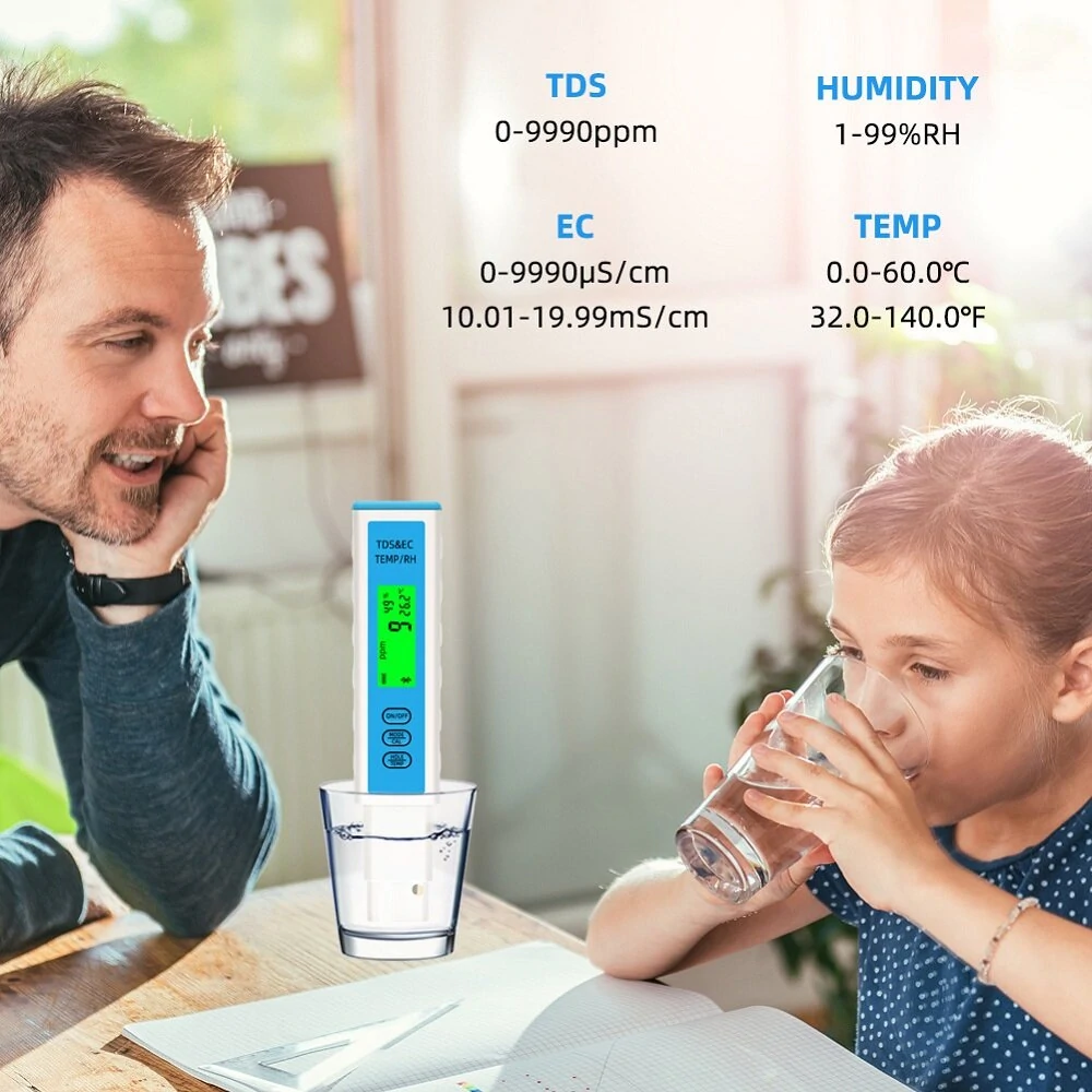 CCOWAY OW-EC01 Water Test Pen | TDS, EC, Temperature, Bluetooth APP Control - Image 3