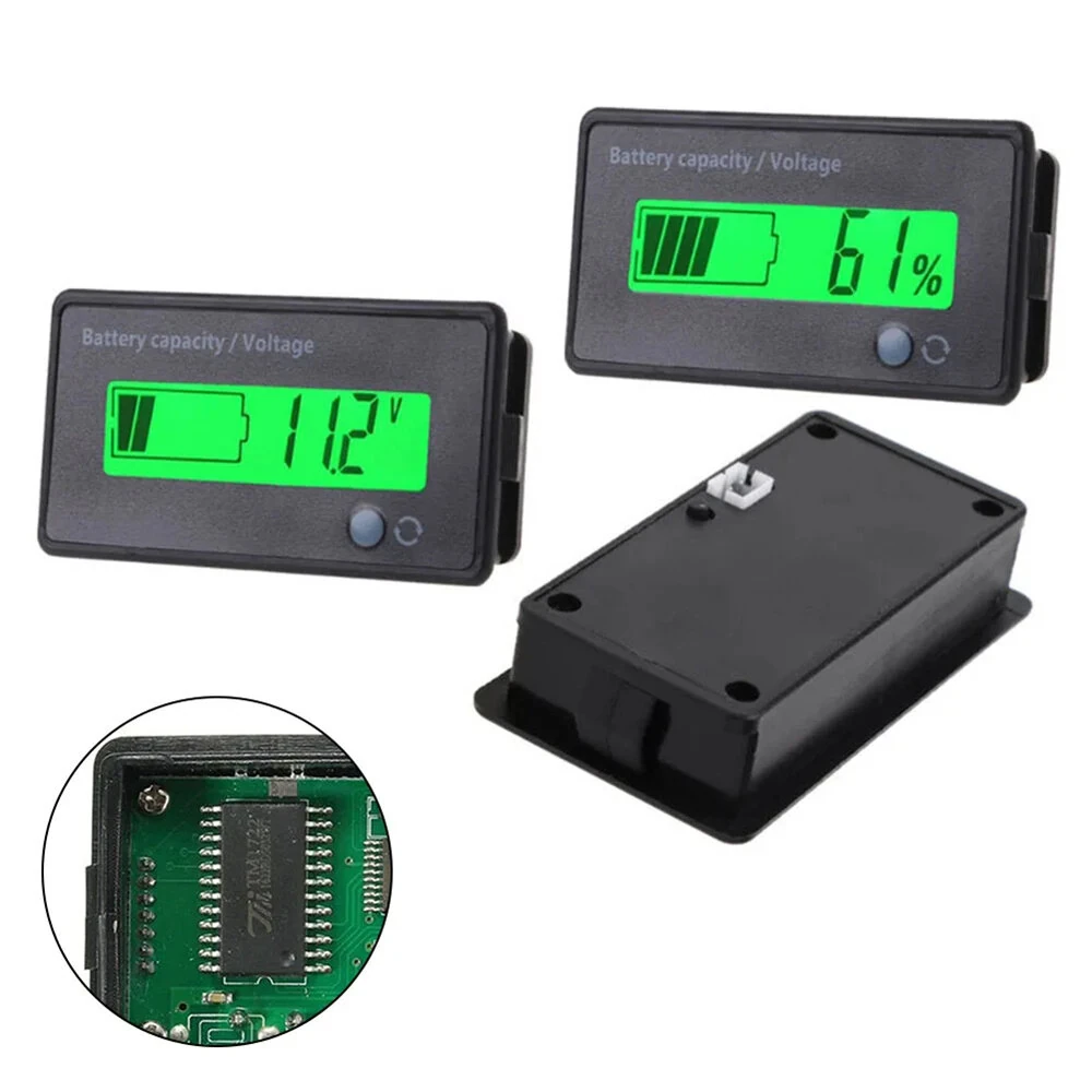 Battery Capacity & Volt Tester - 7-100V Multi-Battery Compatible with Smart Display - Image 2