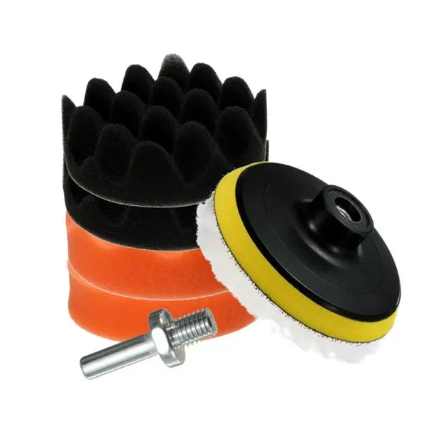 Meguiar's 7-Piece Sponge Polishing Pad Set - 4 to 7 Inch for Car Buffing - Image 4