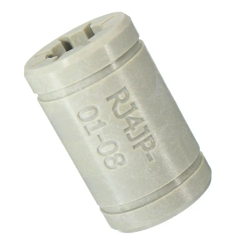 Machifit LM8UU Linear Bearing - 4pcs Grey Solid Polymer for CNC Tools - Image 4