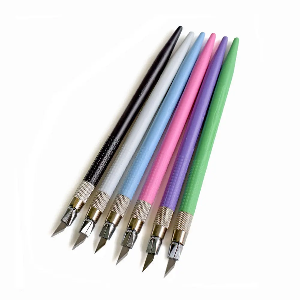 Wood Carving Handle Set - Leather & PCB Repair Tool - DIY Craft Graver Pen - Image 2