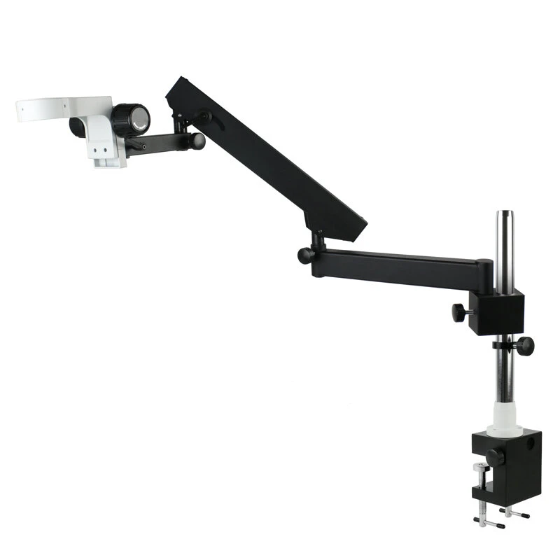 Articulating Pillar Clamp 76mm | Adjustable Direction Arm for Stereo Zoom Microscopes - Image 2