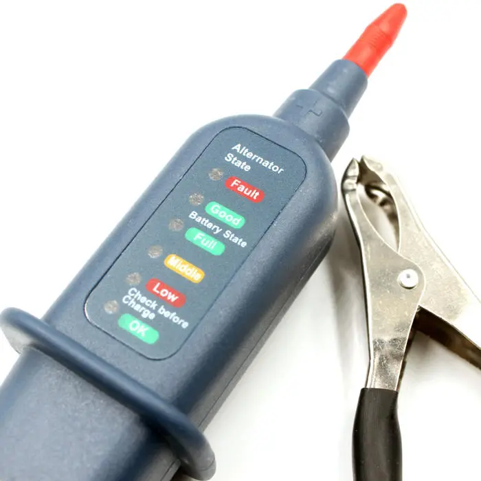 WHDZ VT15C 12V Car Battery Tester - Digital Alternator Analyzer & Voltmeter - Image 4