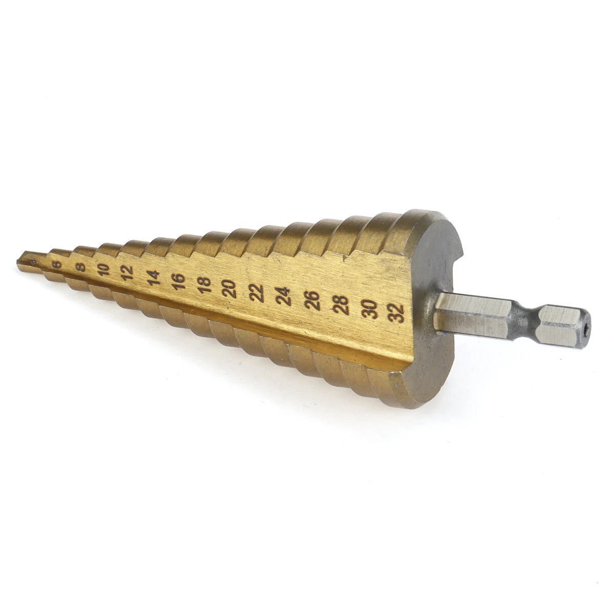 HSS Titanium Coated Step Drill Bit Set - 3 Piece 4-32mm | For Metal Wood Plastic - Image 5