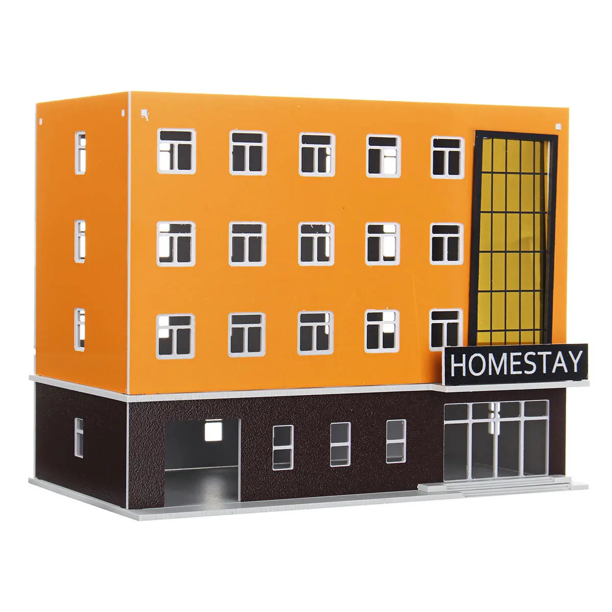 Outland 1/150 Scale Model - Modern School Dormitory N Gauge Building - Image 4