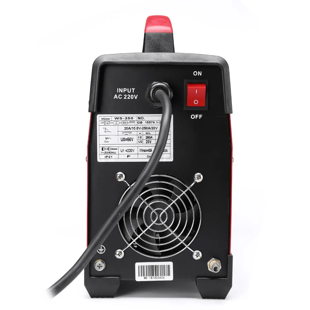220V 7700W TIG ARC Welding Machine | 2-in-1 IGBT Inverter | 20-250A MMA Stick - Image 3
