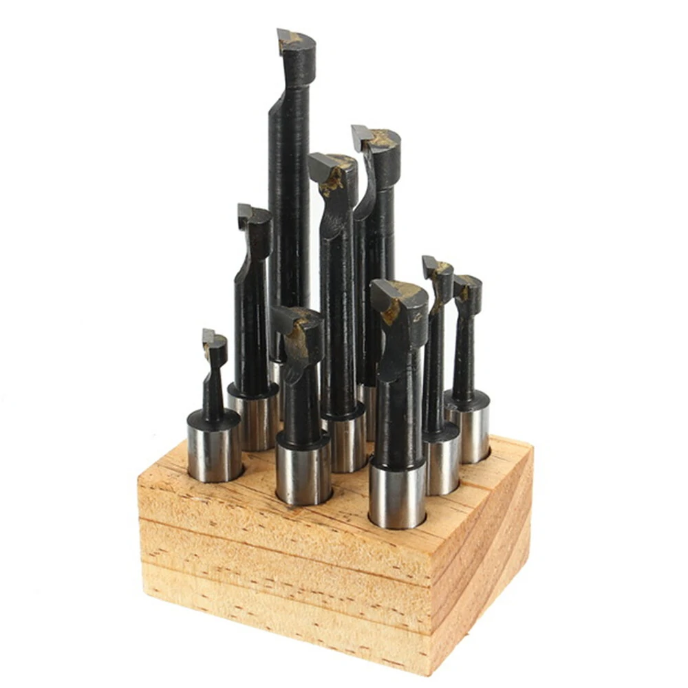 Carbide Tipped Boring Bar - 9pcs 12mm Shank Set | Tool Holder - Image 2