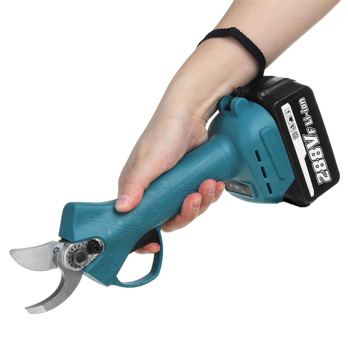 VIOLEWORKS 21V Cordless Pruning Shears | Branch Cutter Secateurs | Compatible with Makita Battery - Image 5