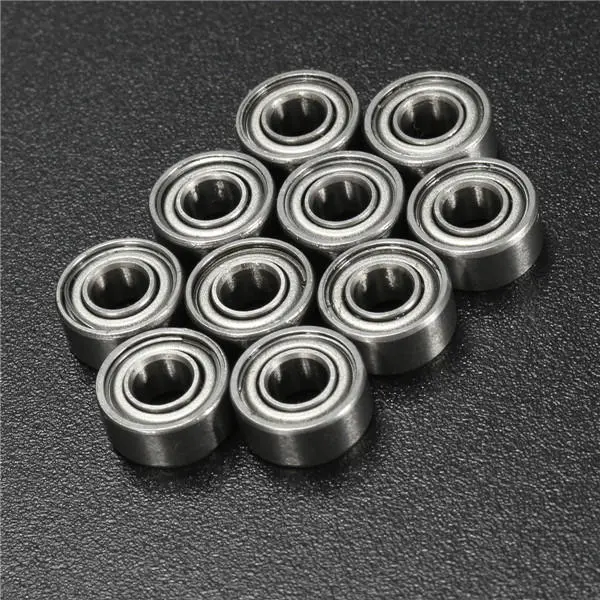 684ZZ 4x9x4mm Ball Bearings - 10pcs Double Shielded Metal Miniature Bearings - Image 3