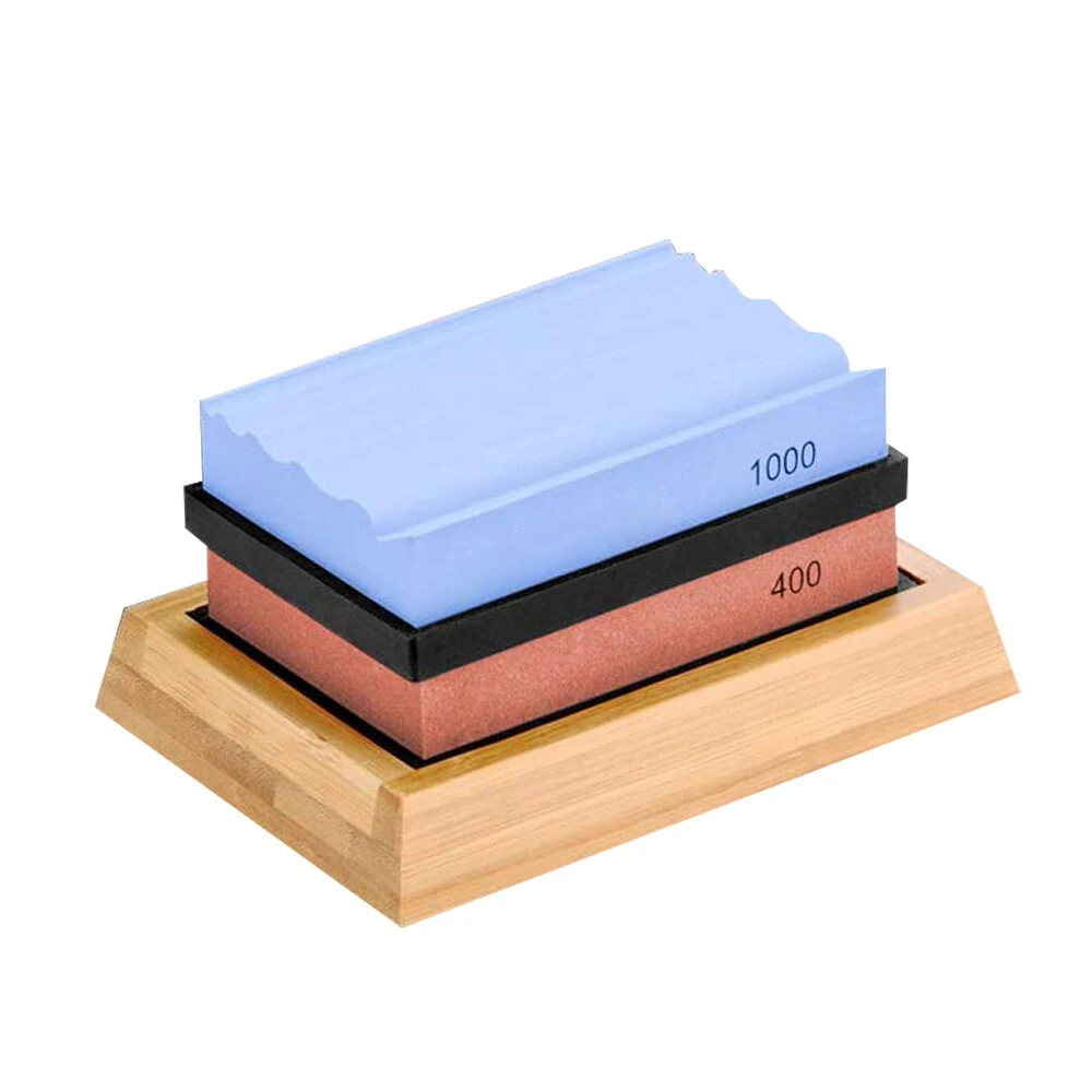 Wood Carving Sharpening Stone Kit - 400/1000 Grit Whetstone for Blades & Chisels - Image 3