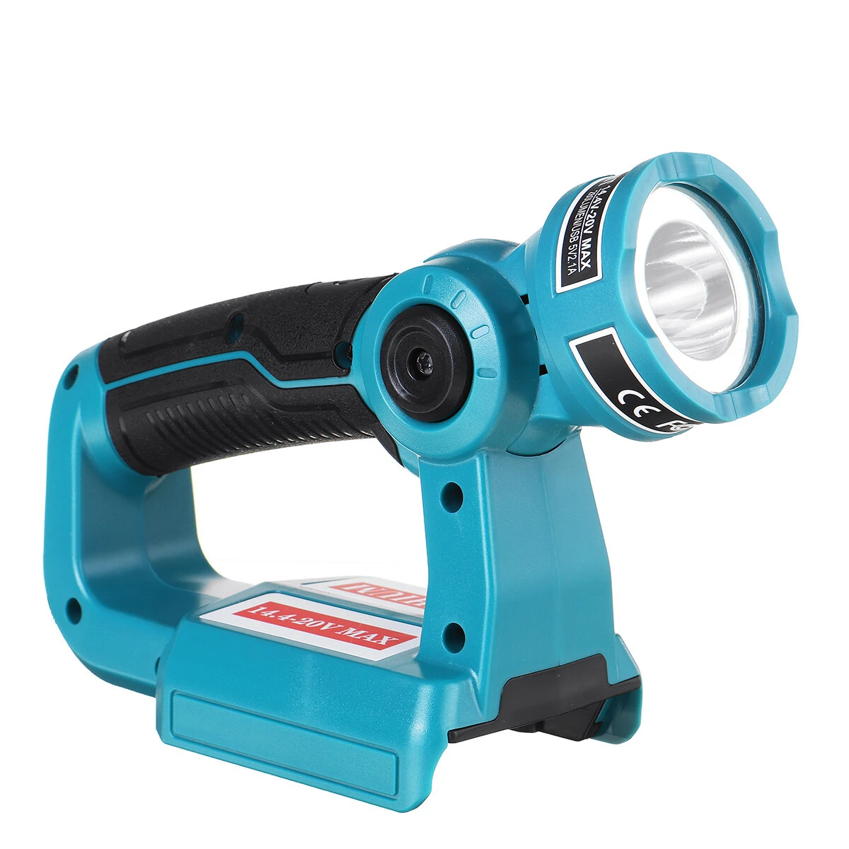 Makita DML812 18V LED Work Light - 3W Pistol Grip Flashlight | USB Construction Lighting - Image 2