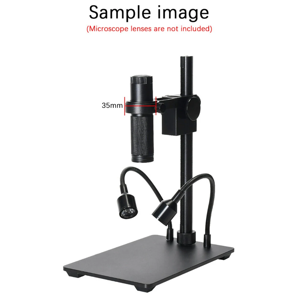 HAYEAR Digital Microscope Stand - Aluminum Lift Workbench for Camera Lens Repair - Image 4