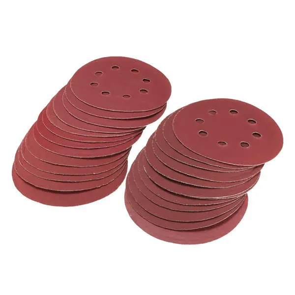 BrandName 5-Inch 8-Hole Abrasive Sanding Discs 800-2000 Grit Sand Paper 25pcs - Image 3