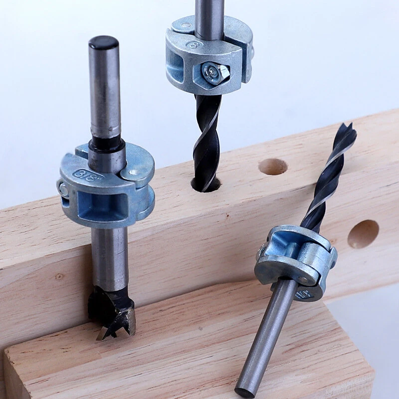 3Pcs Drill Bit Stop Collar Set | High Precision Depth Control 6-10mm | Wrench Included - Image 3