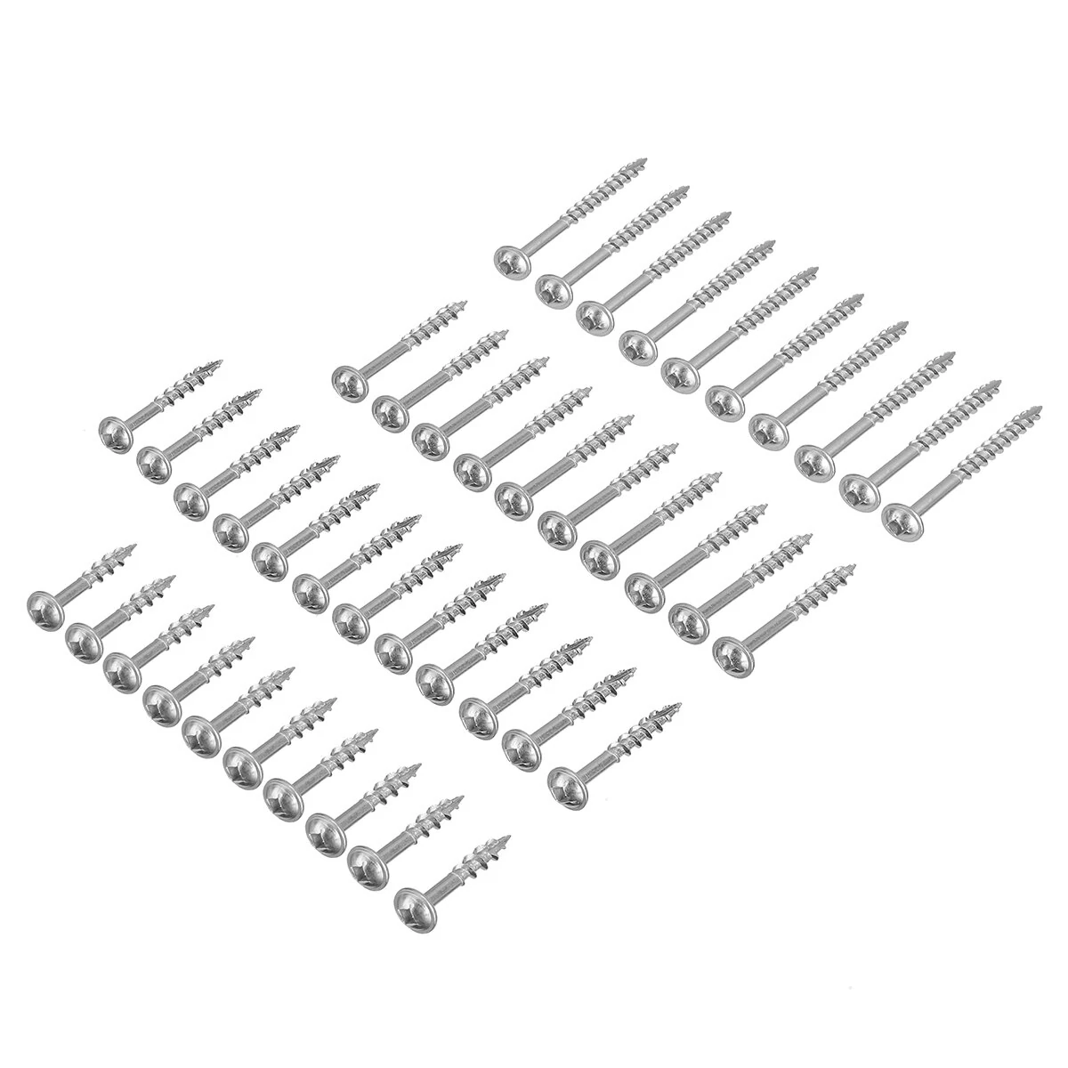 ENJOYWOOD 100pcs Pocket Hole Screws for XK4 Jig | #8 Coarse Thread - Image 2