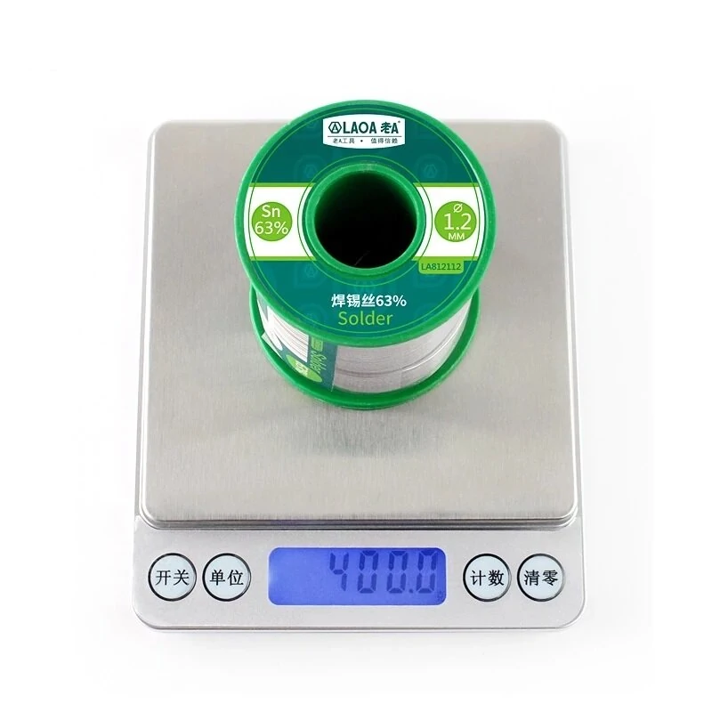 LAOA 400g 63% Tin Solder Wire - High Purity, Low Melting Point - Image 3