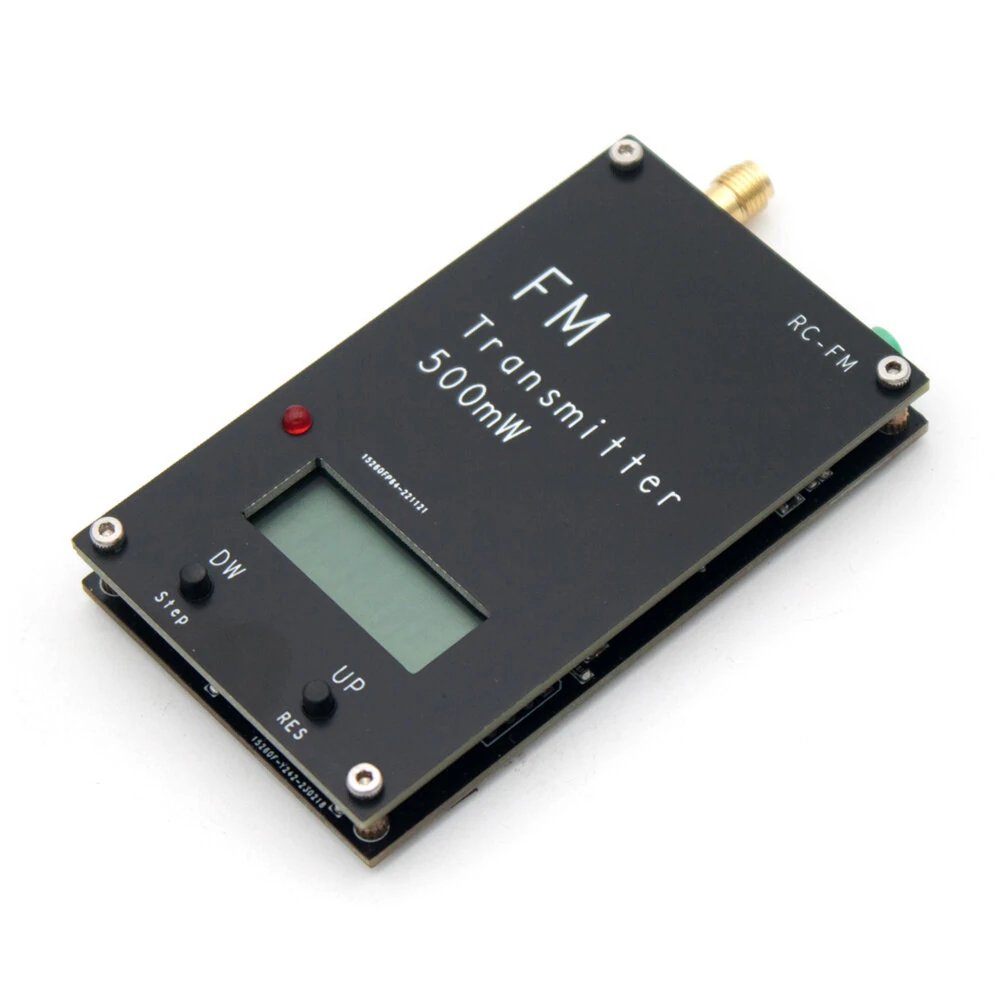 0.5W FM Transmitter 88-108MHz | Stereo Digital with LED Display | 2000M Range - Image 4