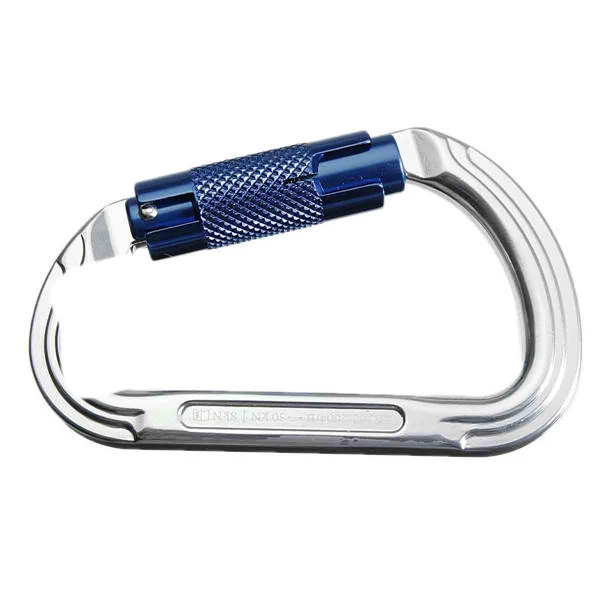 30KN Aluminum Alloy D Carabiner - Climbing Safety Tool & EDC Gadget - Image 4