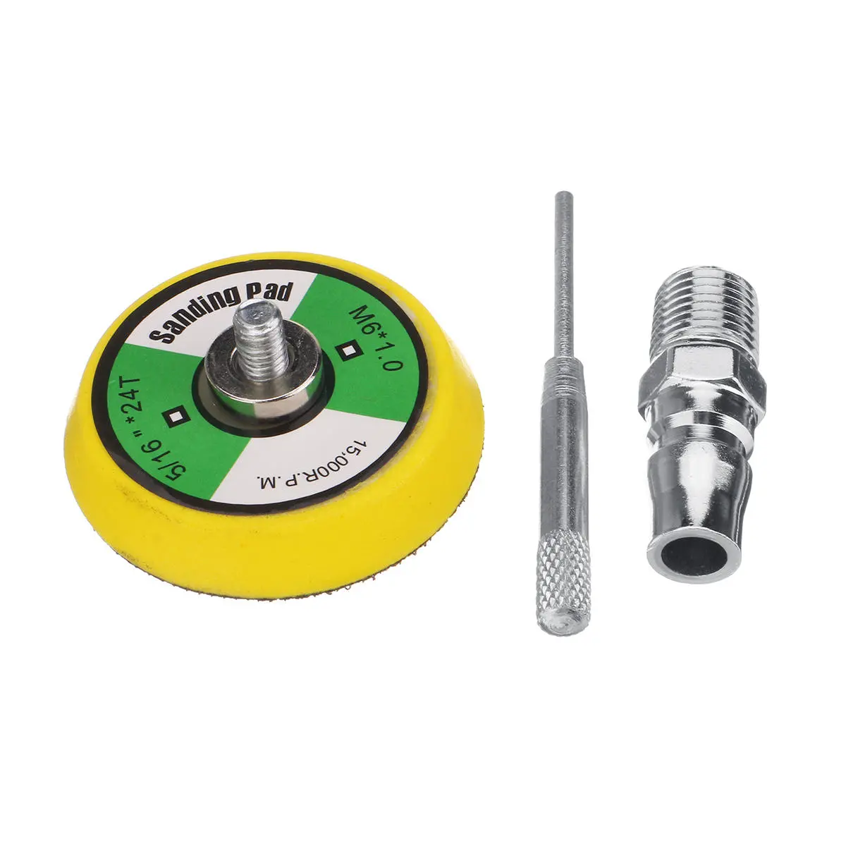 Mini 2 Inch Air Sander Polisher | 90 Degree Angle Orbital Tool for Sanding & Polishing - Image 5