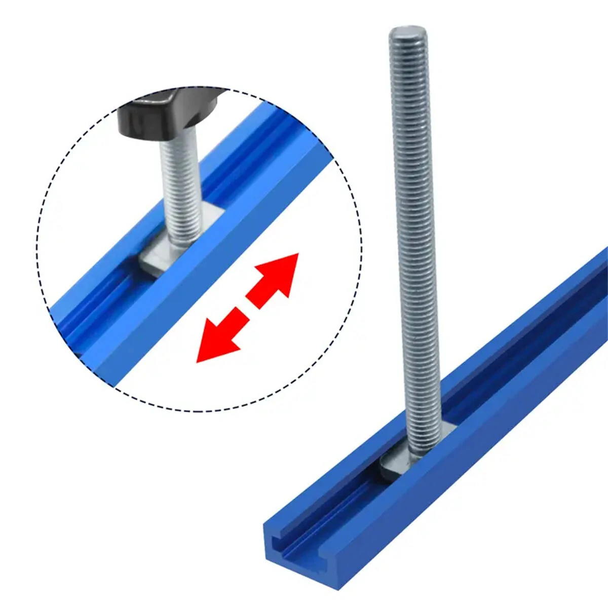 5 Pack T-Bolt Knob Kit for Miter Track & T-Slot - 1/4 & Universal Workbench Jig - Image 5