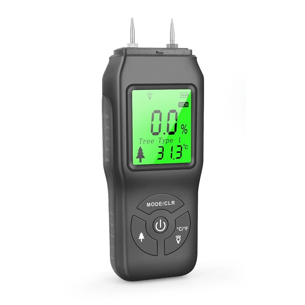 LCD Digital Hygrometer - Wood Moisture Meter for Plywood | 0~70% RH - Image 3