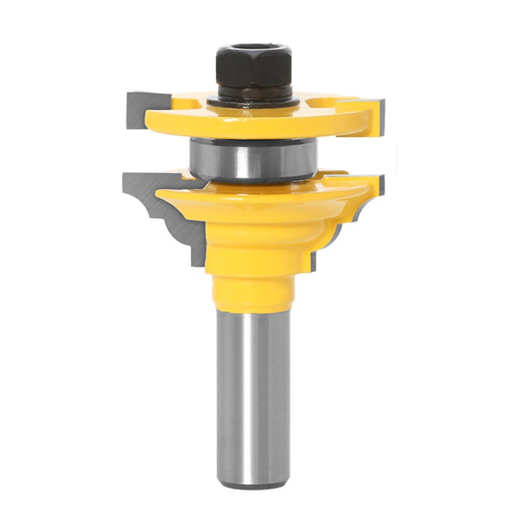 LAVIE 1/2 12mm Shank Round Corner Rail & Stile Router Bits | Woodworking Door Milling Cutters - Image 3