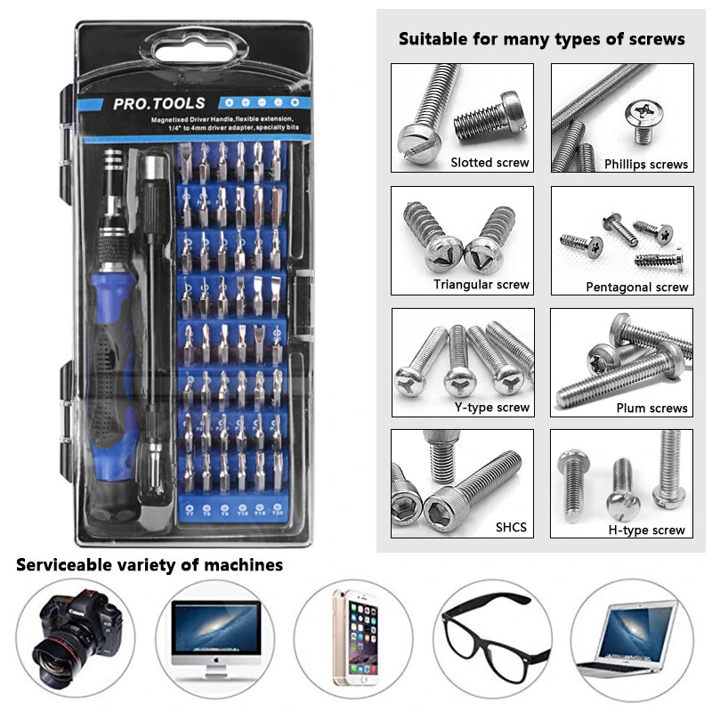 Soldering Iron Kit with Screwdriver Set | Wire Stripper & Tweezers | Multi-Function Welding Tools - Image 2
