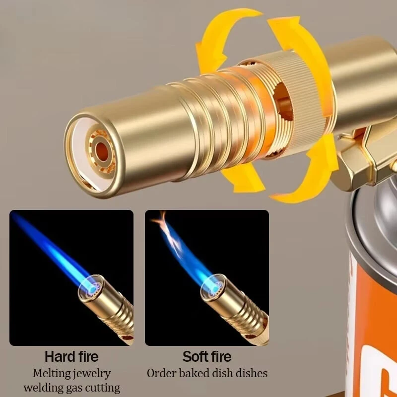 High-Temperature Flame Nozzle 1300°C - Portable Welding Gas Torch with Electronic Ignition - Image 5