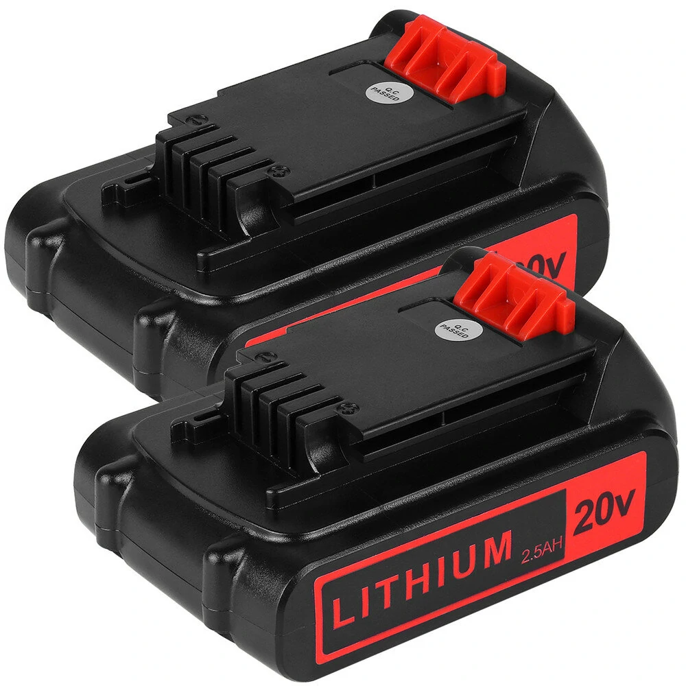 Black and Decker 20V 2.5Ah Battery Replacement - LBXR20 LBXR2520 Compatible - Image 2