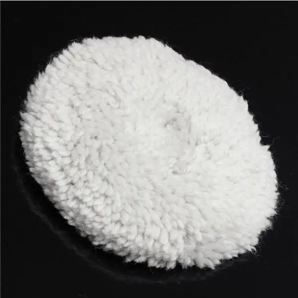 Wool Polishing Pad - 5 Inch 125mm Buffing Pad for Polisher - Image 2