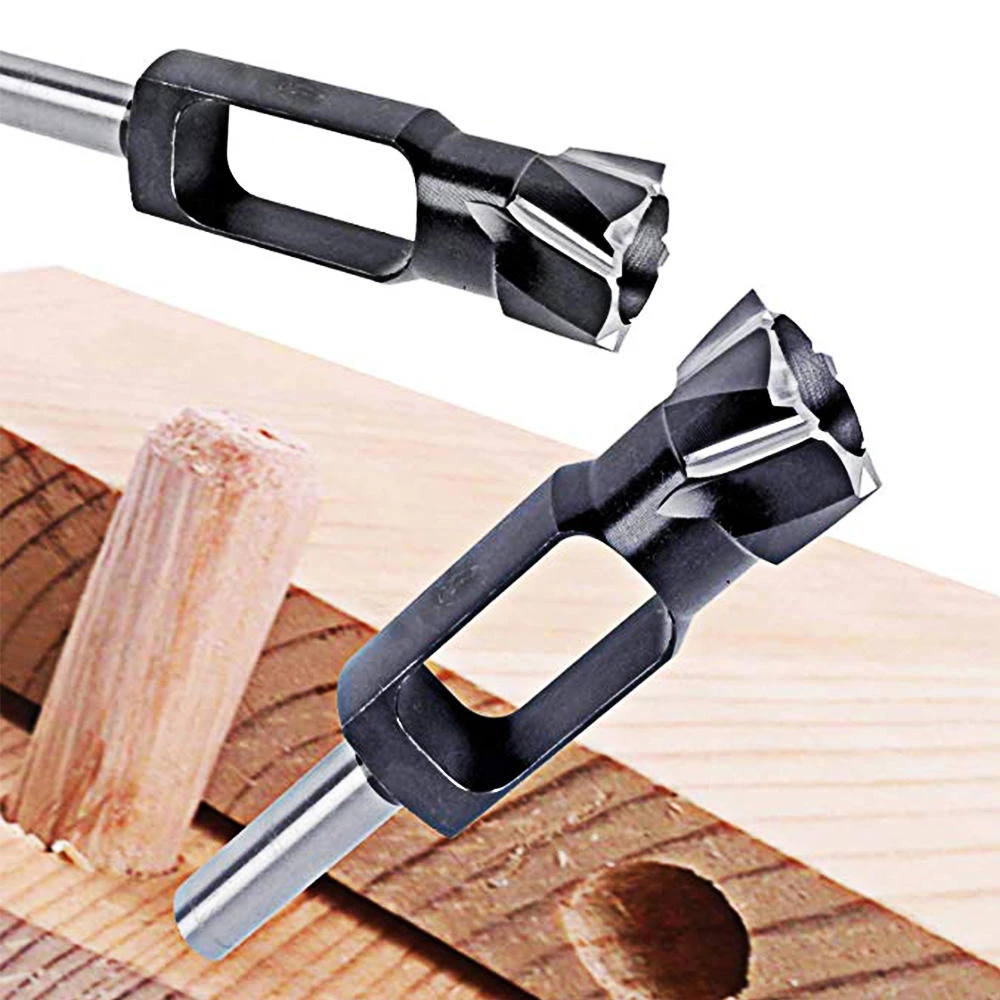 12mm Woodworking Drill Bit | Carbon Steel Tapered Snug Plug Cutter - Image 2