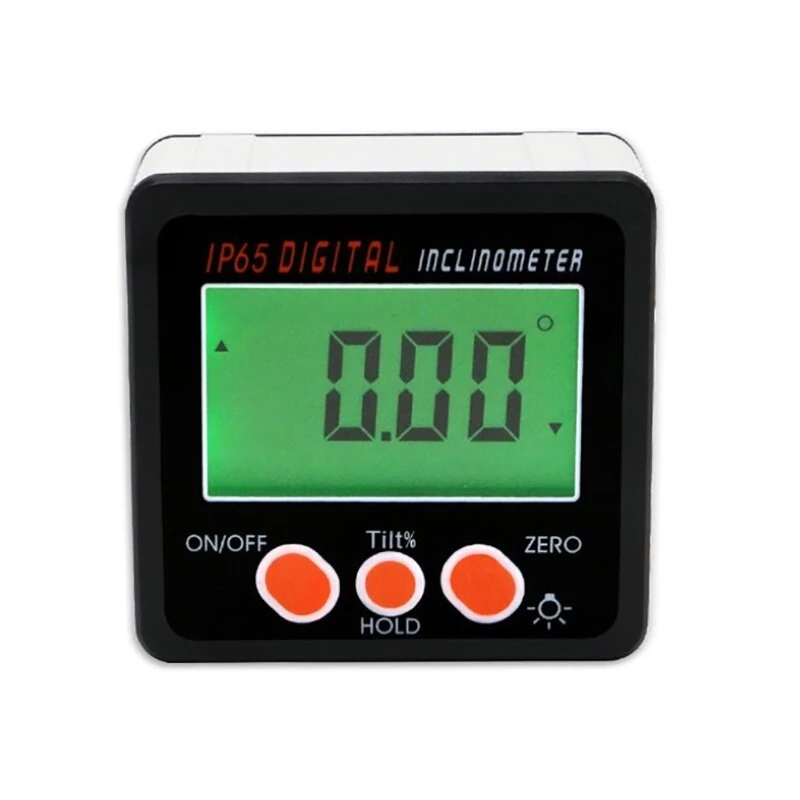 Aluminum Digital Inclinometer | Magnetic Angle Ruler with Gradient Level Display - Image 3