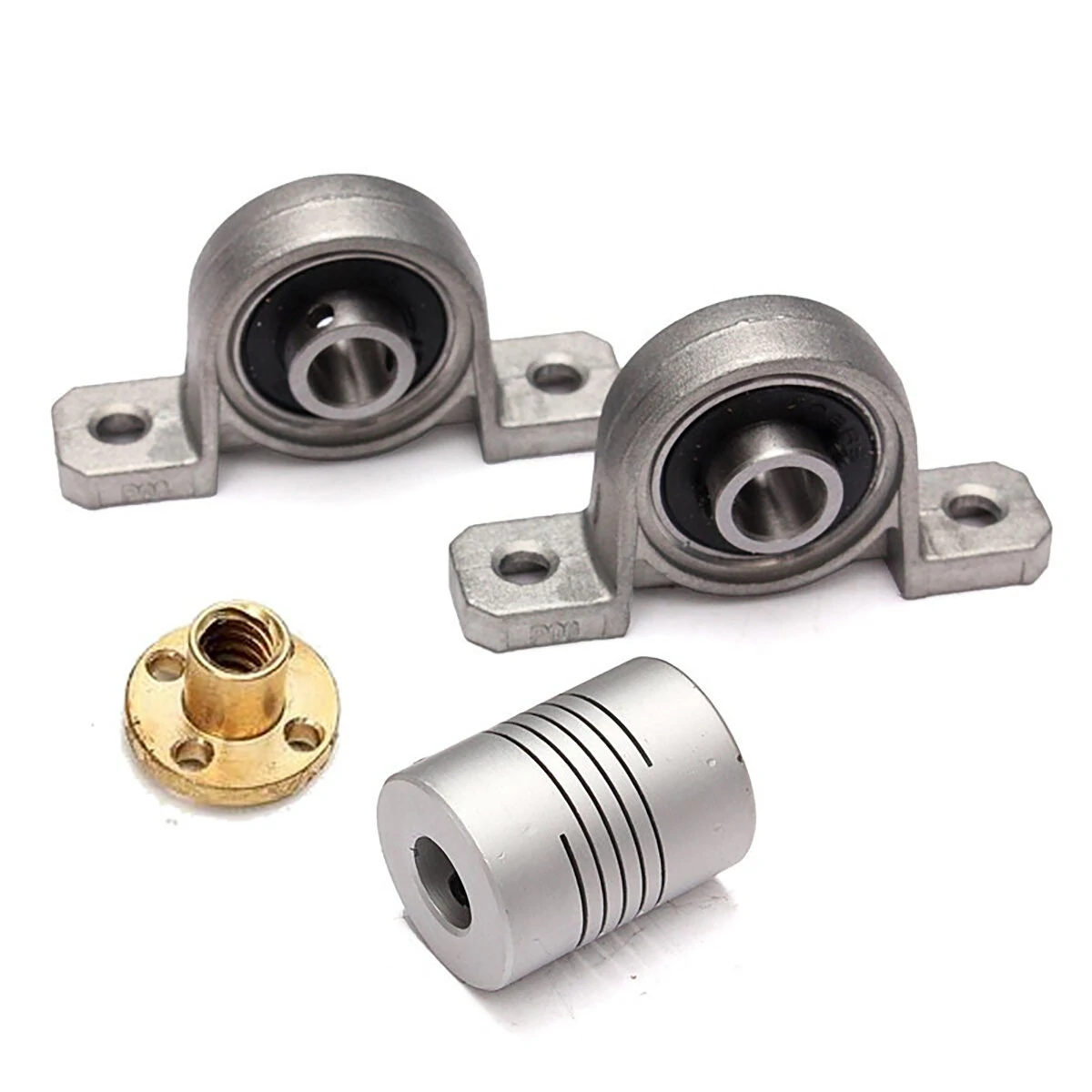 Machifit T8 100-1000mm Stainless Steel Lead Screw | with Coupling & Support - Image 4