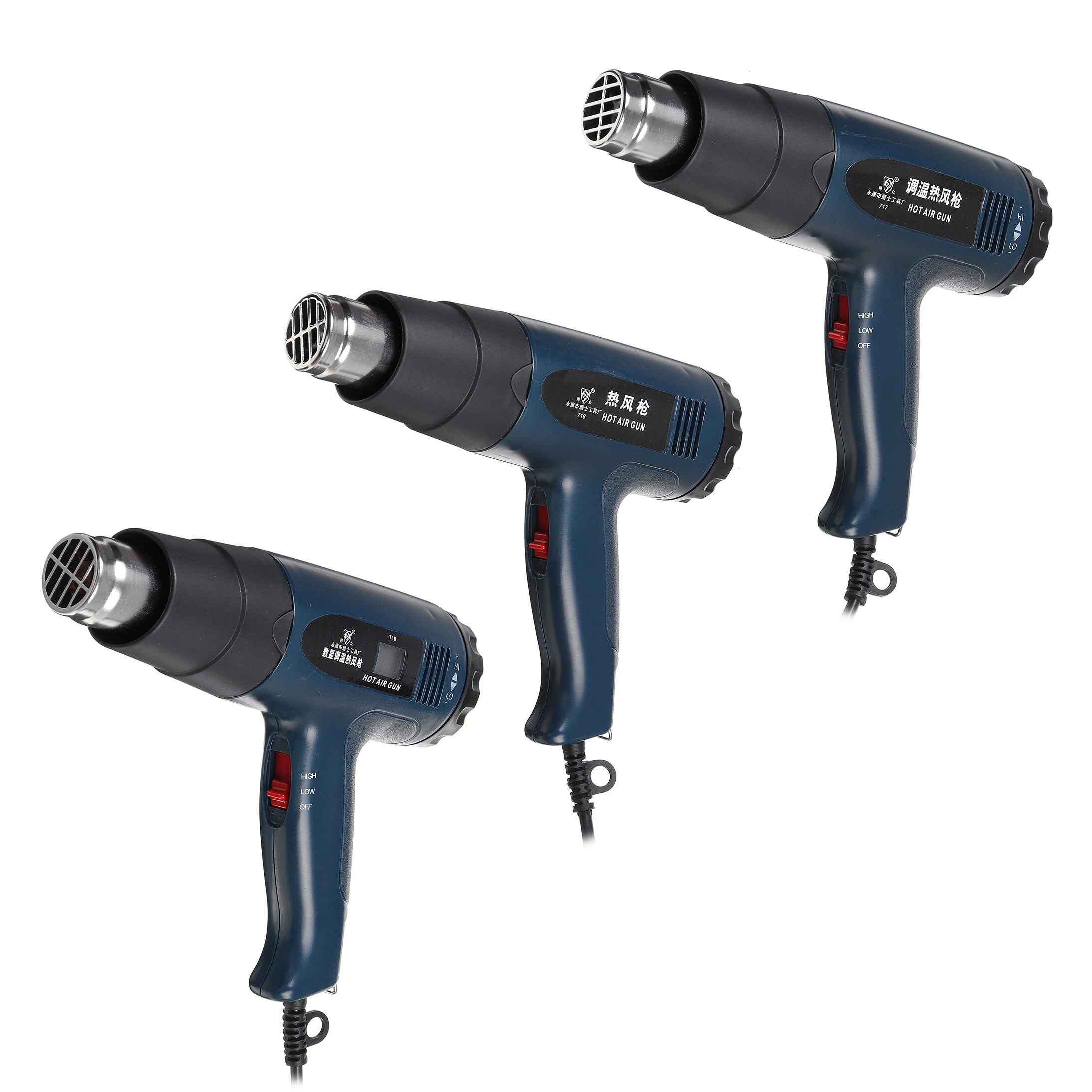 Hot Air Gun - Industrial Plastic Welding Torch & Heat Shrink Tool | 110V - Image 2