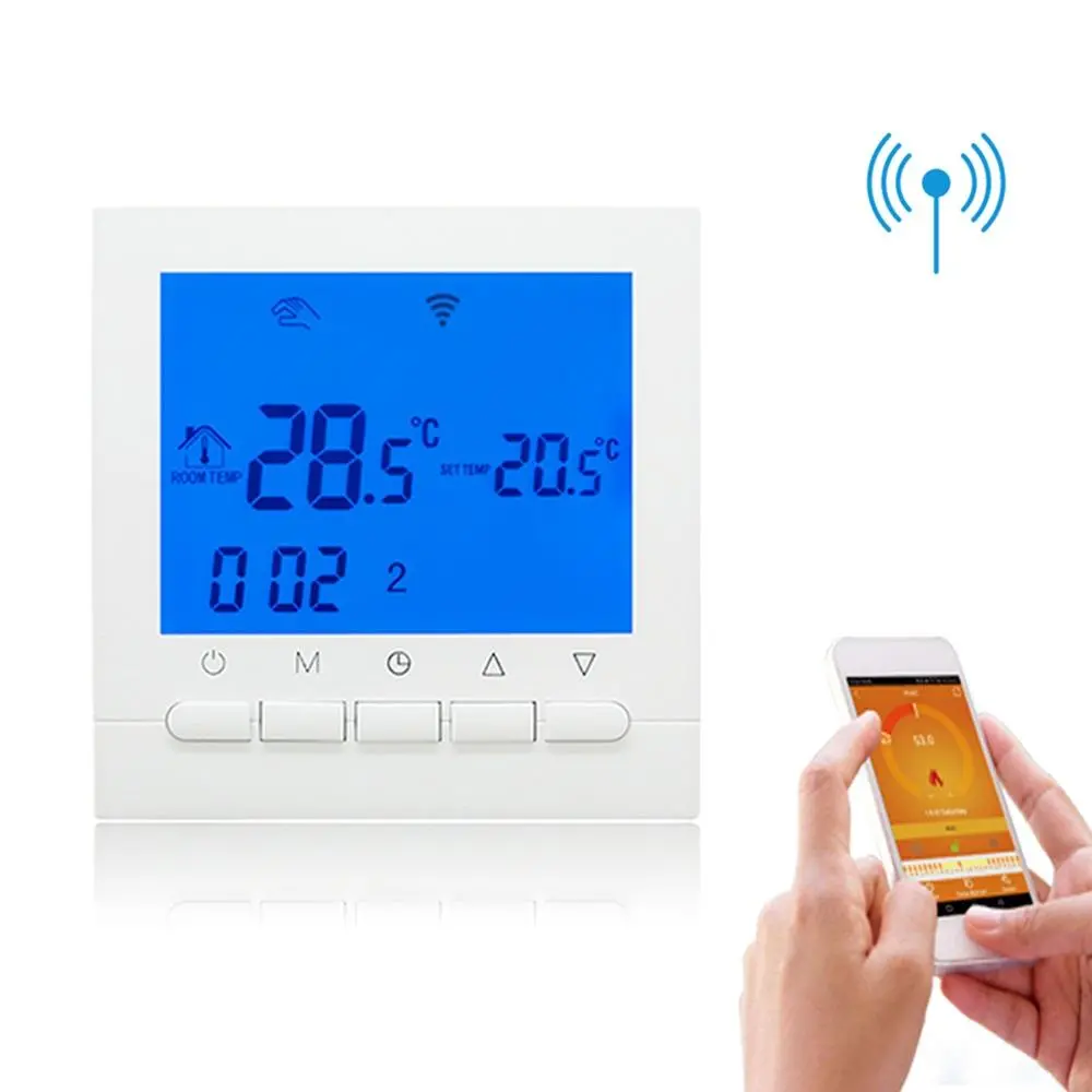 Wifi Thermostat for Electric Heating - Programmable for iOS & Android Smartphone - Image 2