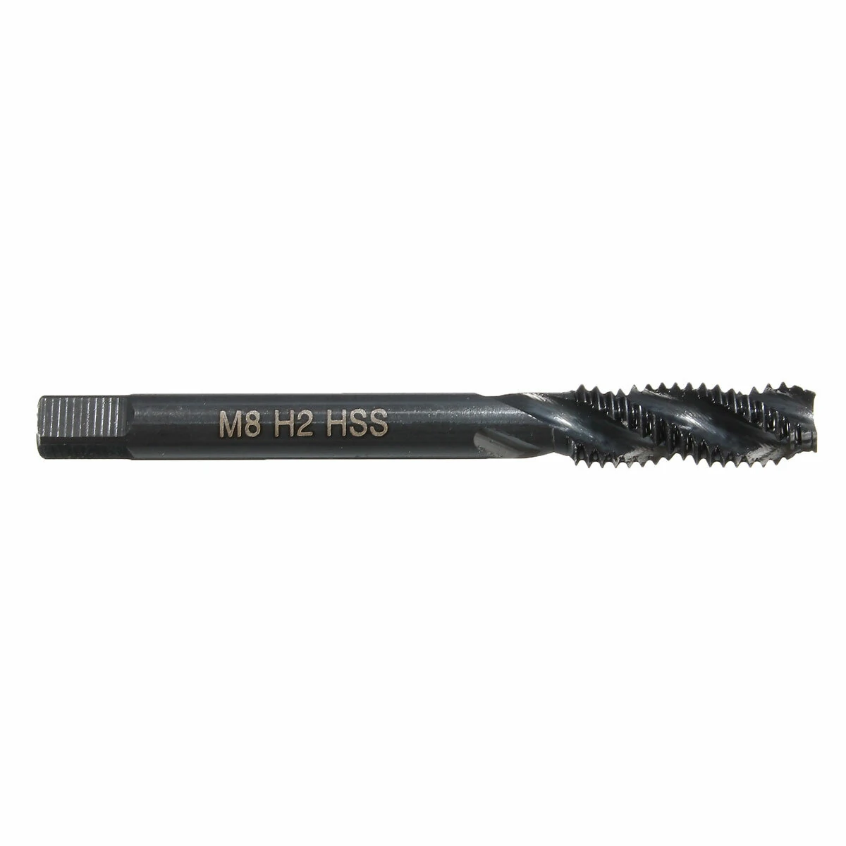 Drillpro 7pcs M3-M12 HSS Spiral Tap Set | Nitride Coated Metric Thread - Image 5