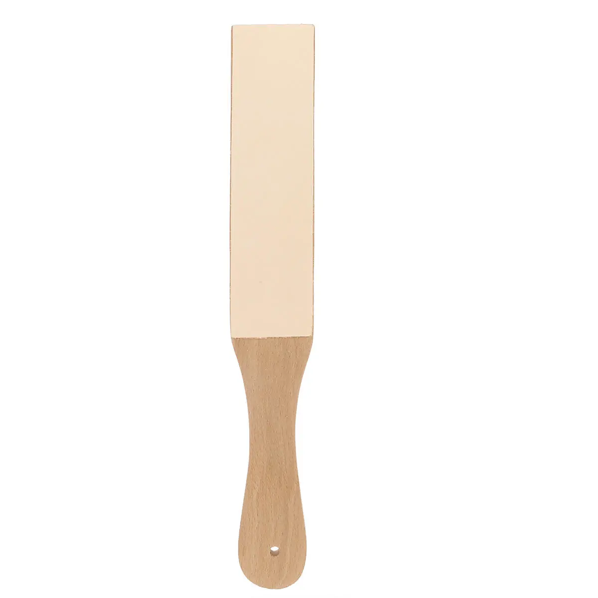 Leather Razor Strop - Dual Sided Sharpener with Polishing Compounds - Image 2
