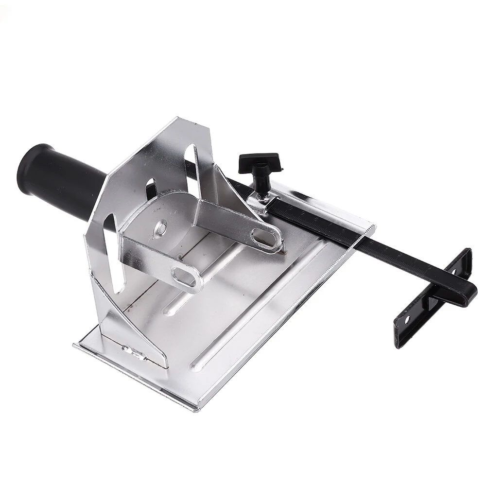 Drillpro Angle Grinder Stand - Adjustable Cutting Bracket with Base Plate Cover - Image 5