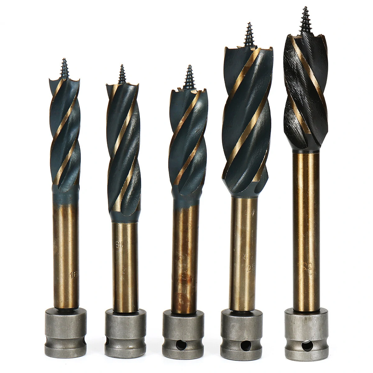 16-25mm 4 Flute Auger Drill Bit | Fast Cutting Wood Cutter for Carpentry - Image 2