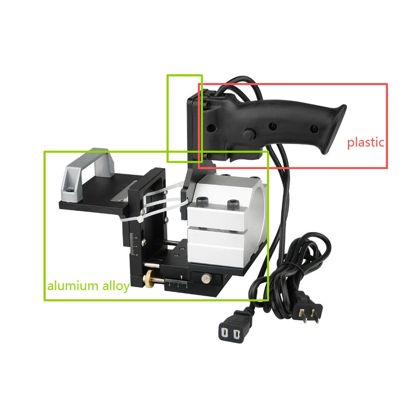 GANWEI 2-in-1 Adjustable Router Bracket Holder | For 65mm Trimmer & Slotting - Image 3