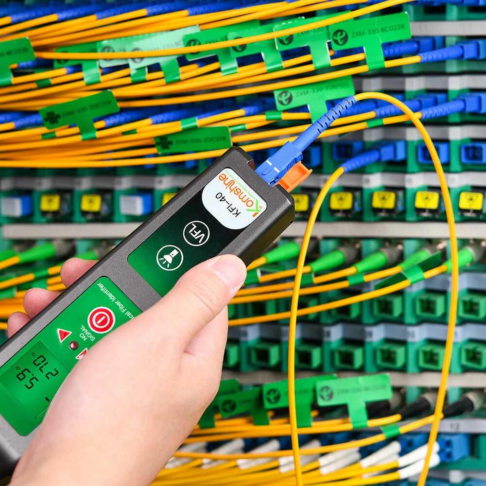KFI-40 Fiber Optical Identifier | 750nm-1700nm SM/MM | Handheld FTTH Testing Tool - Image 4