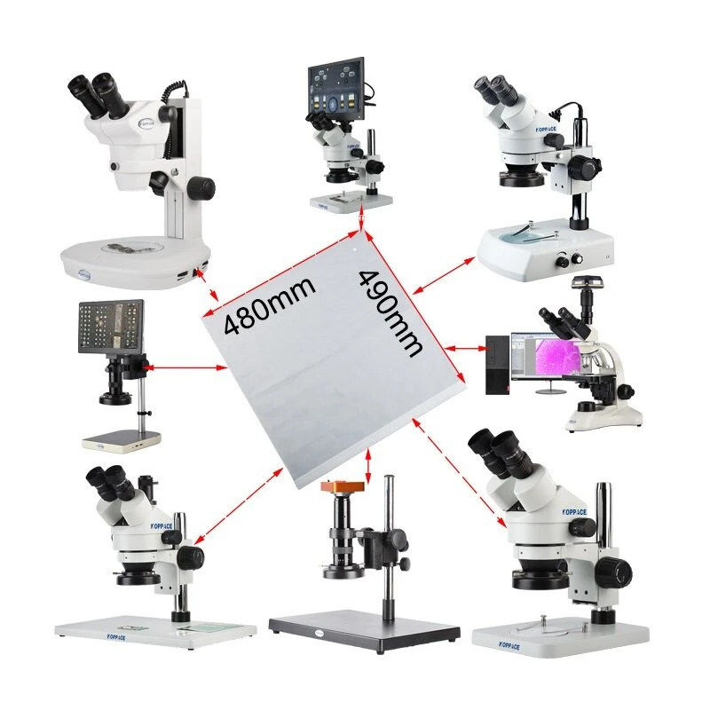 KOPPACE Microscope Dust Protection Cover - 480x490mm Large Size for Stereo Video Microscopes - Image 5