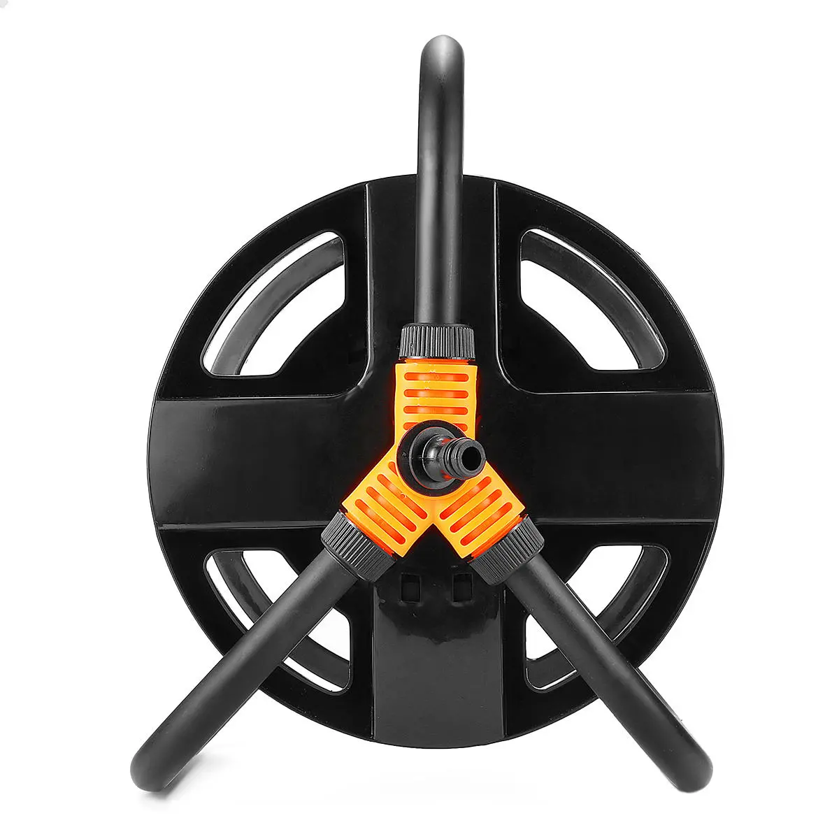 Portable Water Hose Reel Cart - 20M Multi-Purpose Pipe Storage Holder - Image 4