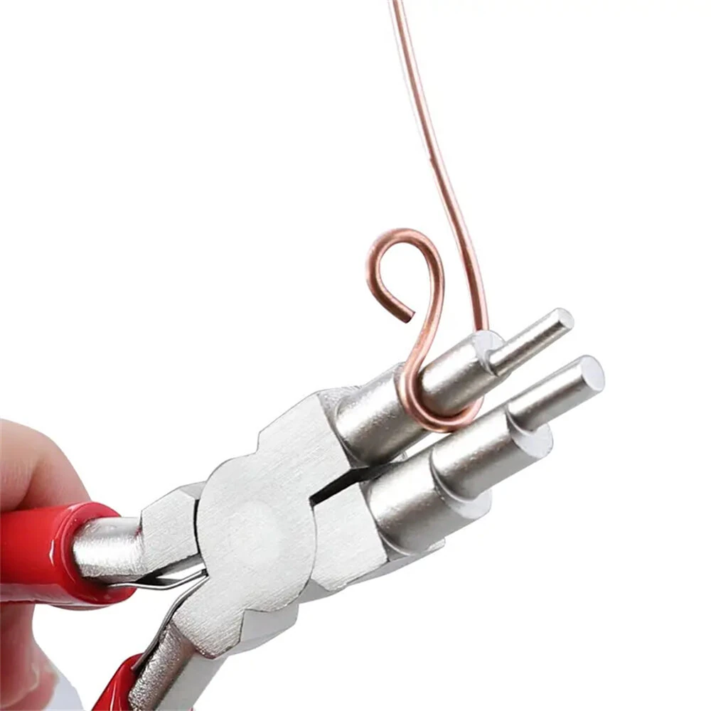 Jewelry Pliers - 6 Inch Round & Needle Nose for Wire Wrapping & Rings - Image 3