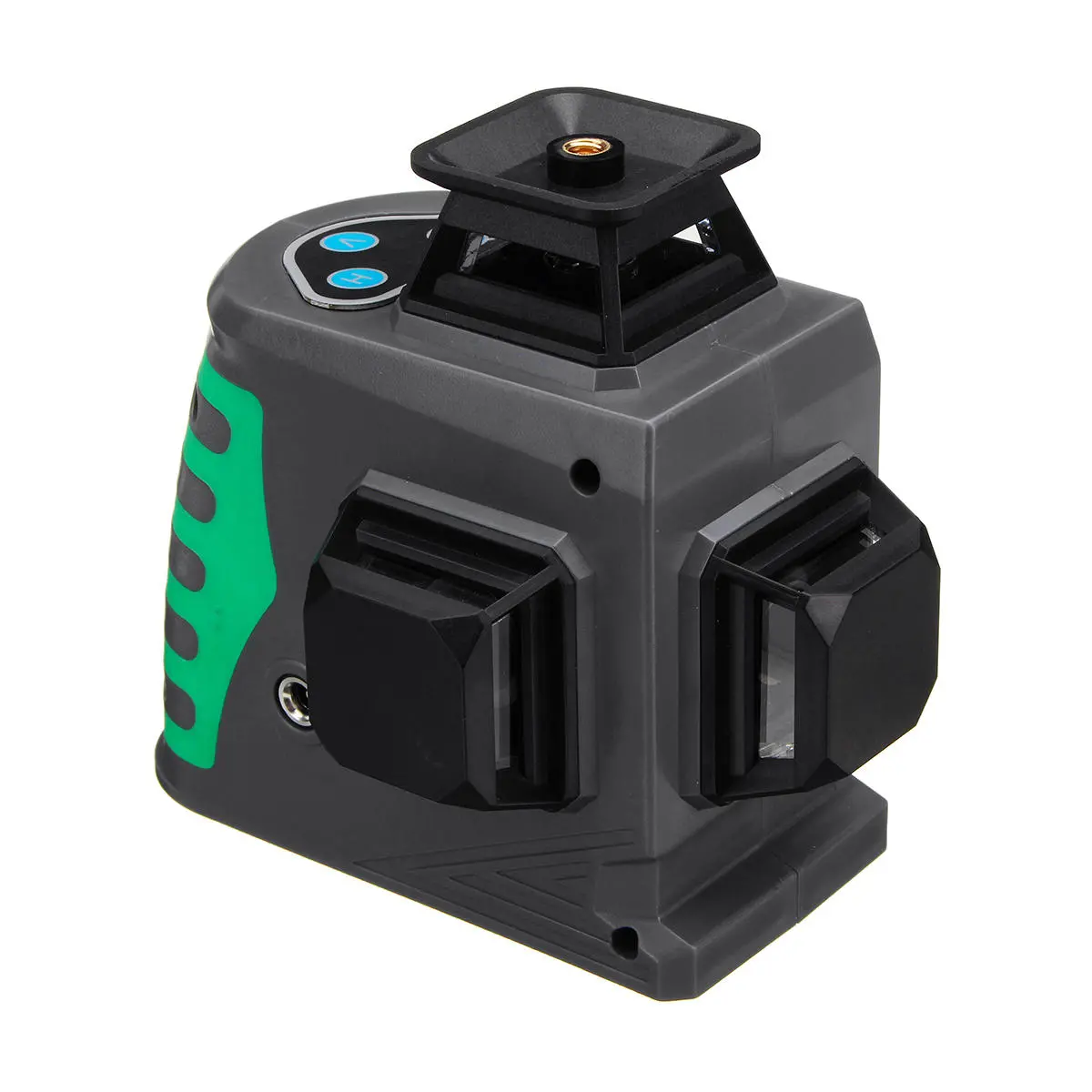 3D 12 Lines Laser Level Self-Leveling | 3x360 Green/Blue Light with Bracket - Image 5