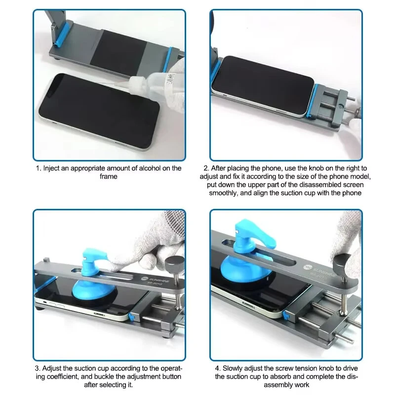 SUNSHINE SS-601G LCD Screen Separator | Free Heating Phone Repair Tool - Image 4