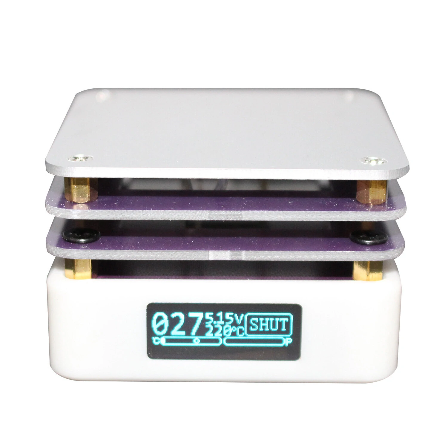 PD 65W Ultra-Compact Soldering Station | Smart Heating Platform with LED Display & USB-C Input for Electronics Repair - Image 2