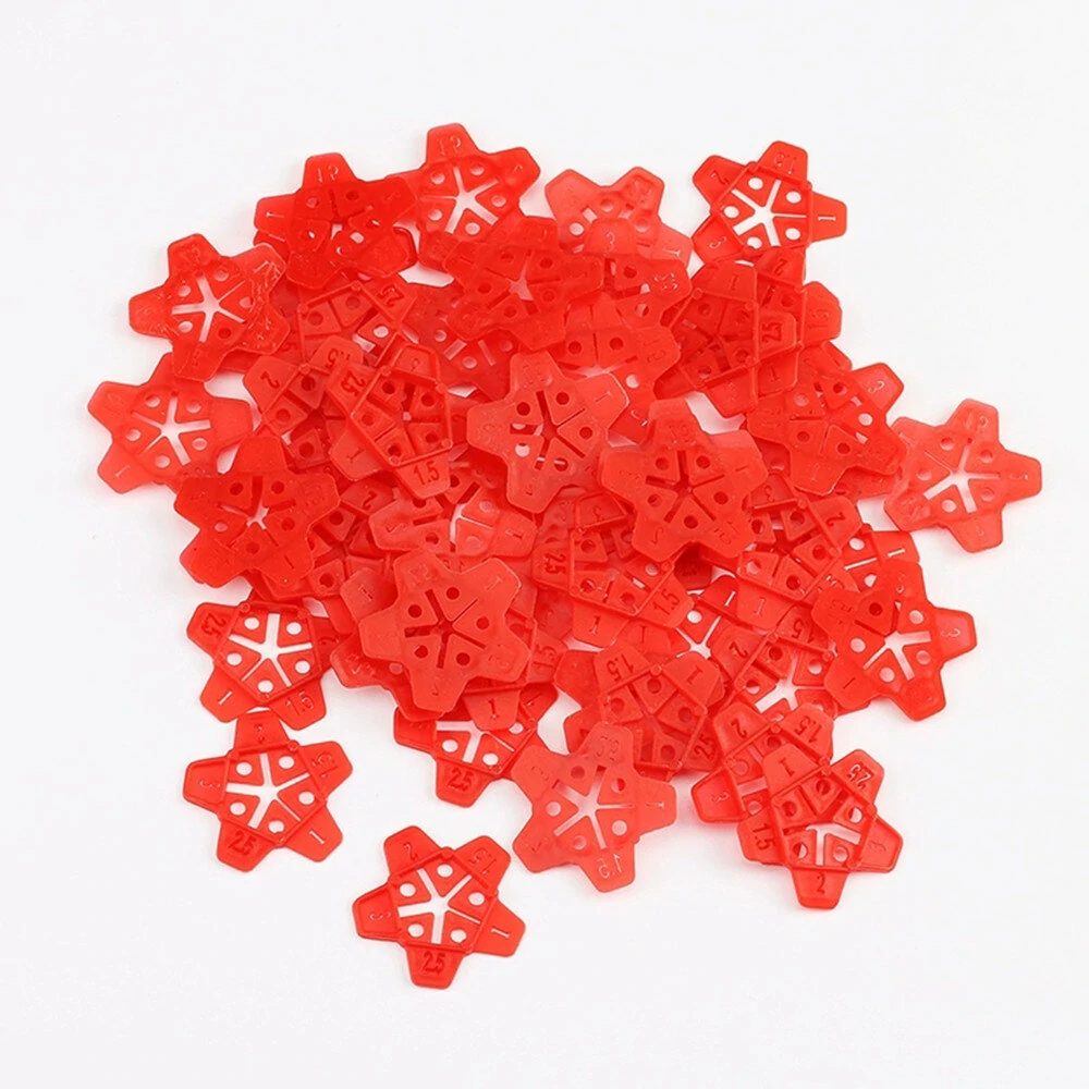 100pcs Removable Wall Tile Gap Locator - Tile Leveling System 1mm-3mm | Reuse Cross Floor Tools - Image 3