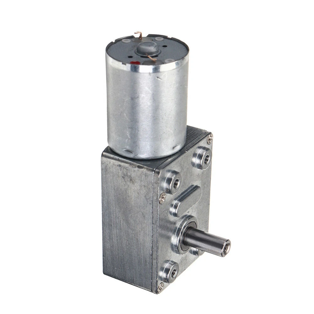 DC 12V High Torque Reversible Worm Geared Motor - Turbo Micro Motor - Image 3